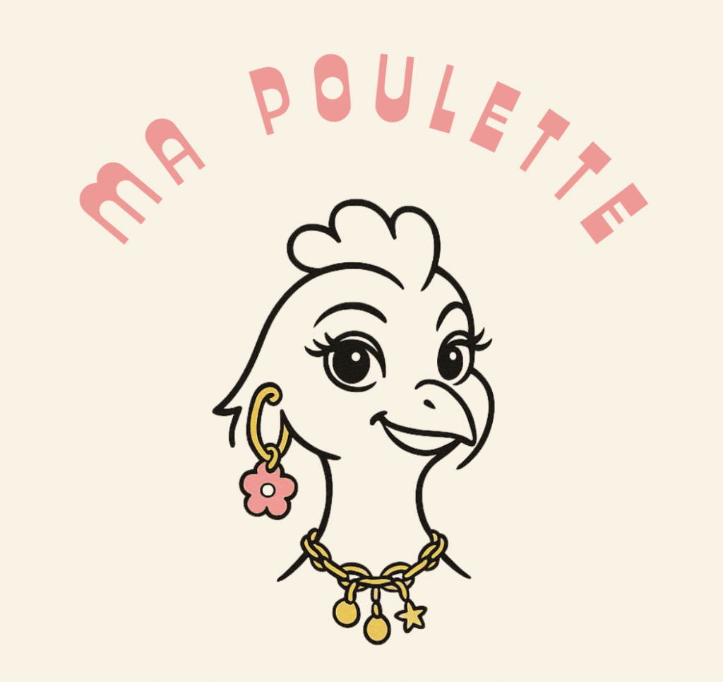 Ma Poulette Bijoux faits main normandie logo 2