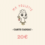 ma poulette bijoux carte cadeau 20€