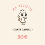ma poulette bijoux carte cadeau 30€