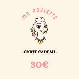 ma poulette bijoux carte cadeau 30€