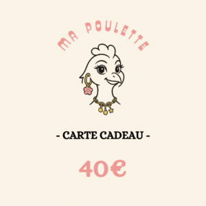 ma poulette bijoux carte cadeau 40€