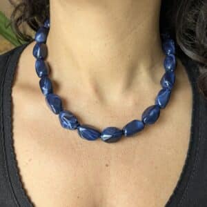 Ma poulette bijoux Collier Simone - Bleu marine