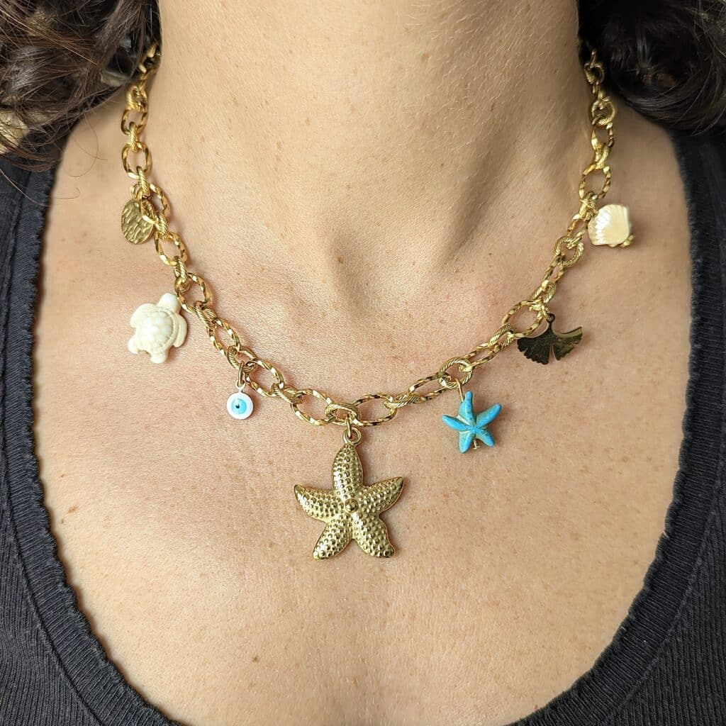 Ma poulette bijoux Collier Suzanne - Etoile de mer