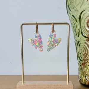 Ma poulette bijoux pampille Léonie- Paillettes pastelles multicolores