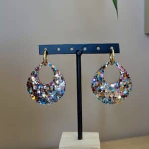 Ma poulette bijoux pampille Priscilla - Paillettes multicolores