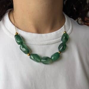 Ma poulette bijoux Collier Louise - Vert